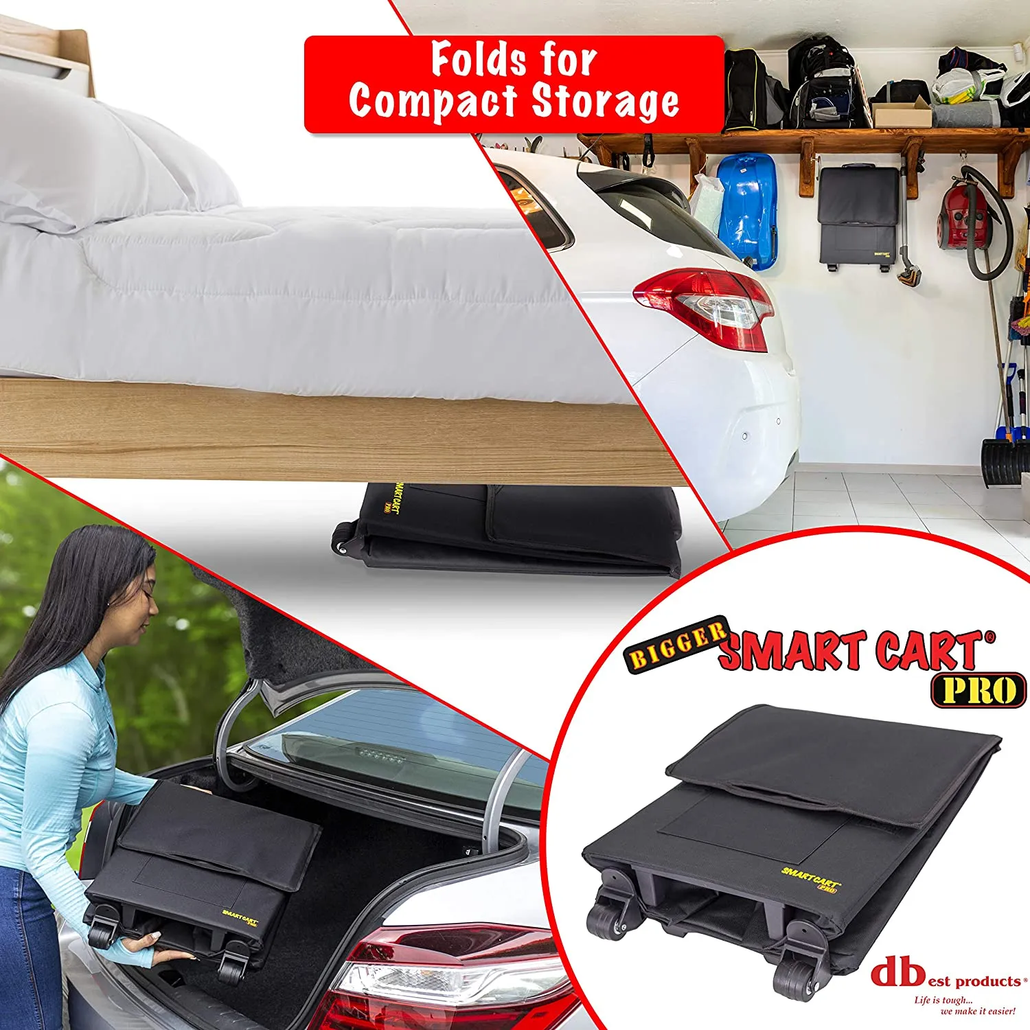 Bigger Smart Cart Pro - Black