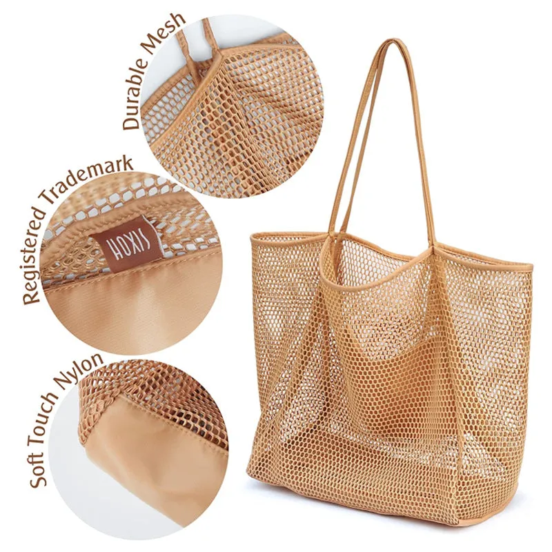 Women Beach Tote Bag Big Capacity Shoulder Handbag